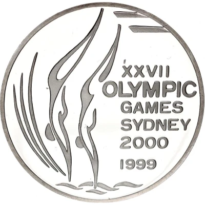 1000 Francs CFA Sydney Olympics back