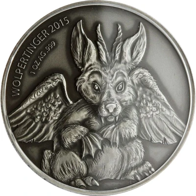 1000 Francs CFA Wolpertinger back