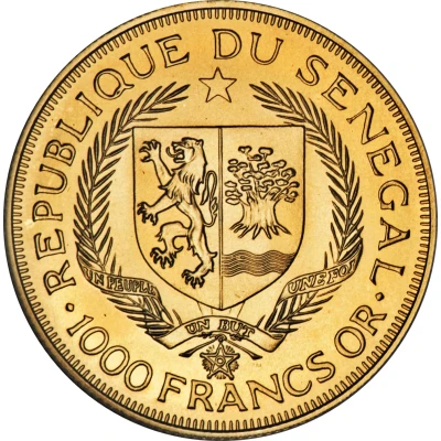 1000 Francs Eurafrique Program front