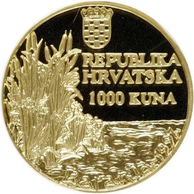 1000 Kuna Crna Roda front