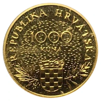 1000 Kuna Independence front