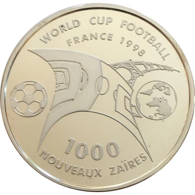 1000 Nouveaux Zaïres World Cup back