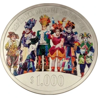 1000 Pesos Uruguayos 100 years of Murga front