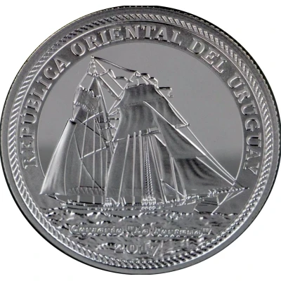 1000 Pesos Uruguayos National Navy front