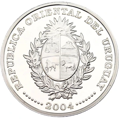 1000 Pesos Uruguayos XVIII World Soccer Championship front