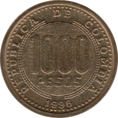 1000 Pesos front