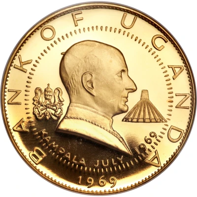 1000 Shillings Pope Paul VI back