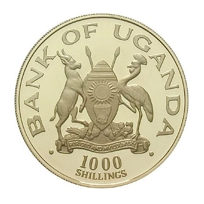 1000 Shillings Royal Wedding front