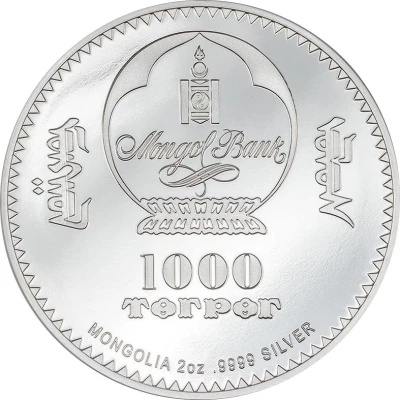 1000 Tögrög Bison front