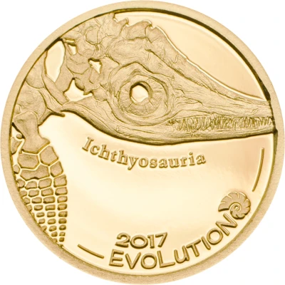 1000 Tögrög Ichthyosaur Gold back