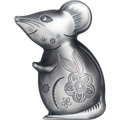 1000 Tögrög Witty Silver Mouse back