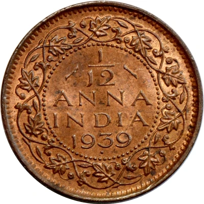 1⁄12 Anna - George VI back