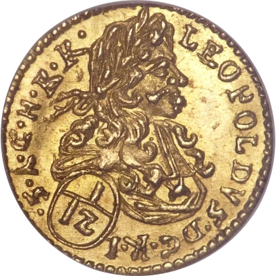 1⁄12 Ducat - Leopold I Breslau front