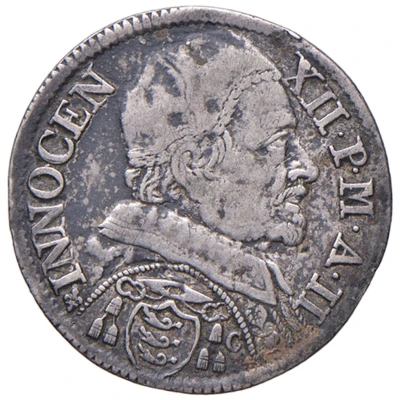 1⁄12 Ecu - Innocent XII Peter Ottoboni Legate front