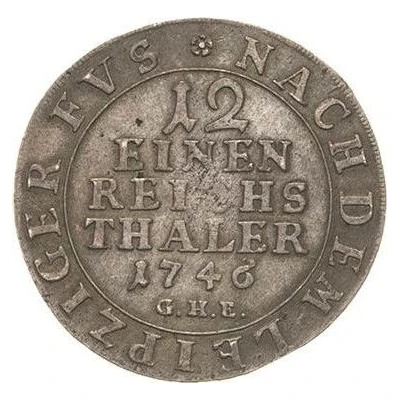 1⁄12 Reichsthaler - Francis Josias back