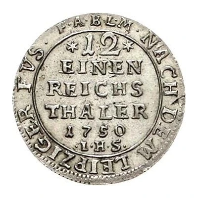 1⁄12 Reichsthaler - Victor II Frederick back