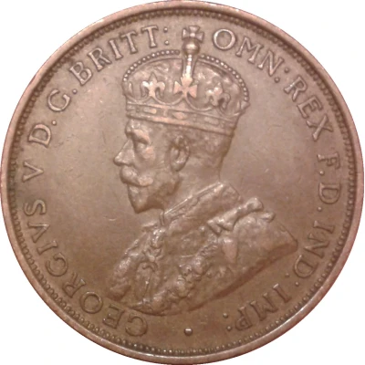 1⁄12 Shilling - George V front