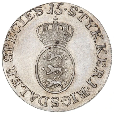 1⁄12 Speciedaler - Christian VII front