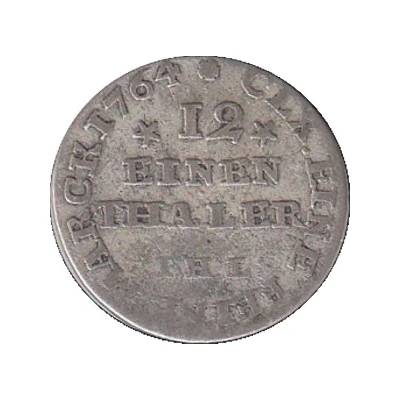 1⁄12 Thaler - Adolphus Frederick IV back