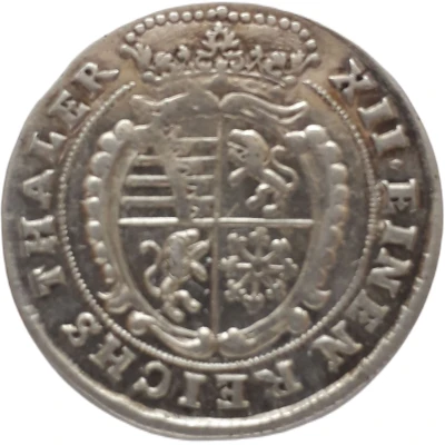 1⁄12 Thaler - Albert III back