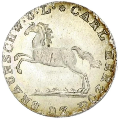 1⁄12 Thaler - Charles II front