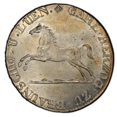 1⁄12 Thaler - Charles II front