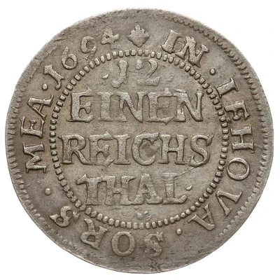 1⁄12 Thaler - Charles XI back