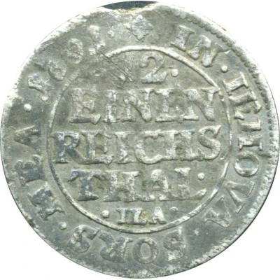 1⁄12 Thaler - Charles XI back