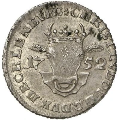 1⁄12 Thaler - Christian Louis II front