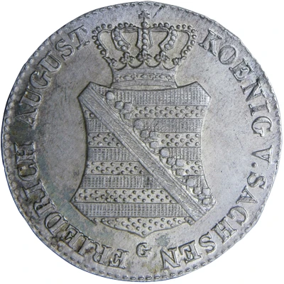 1⁄12 Thaler - Frederick August II front