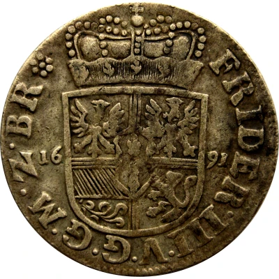 1⁄12 Thaler - Frederick III front