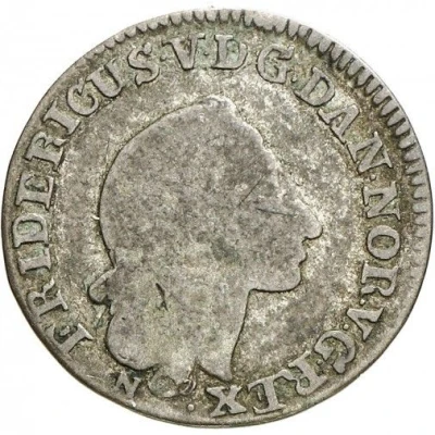 1⁄12 Thaler - Frederick V of Denmark front