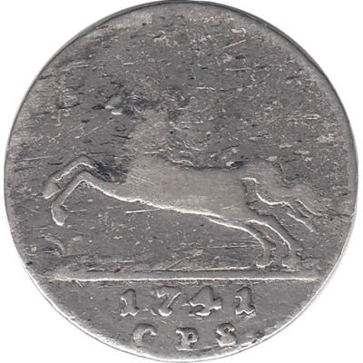 1⁄12 Thaler - George II August front