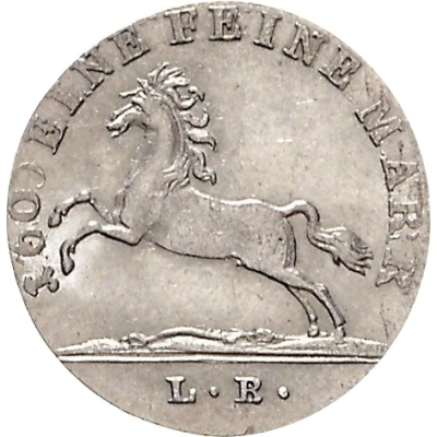 1⁄12 Thaler - George IV front