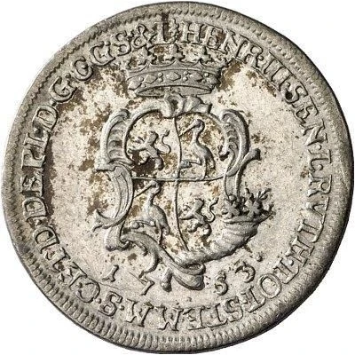 1⁄12 Thaler - Henry III front