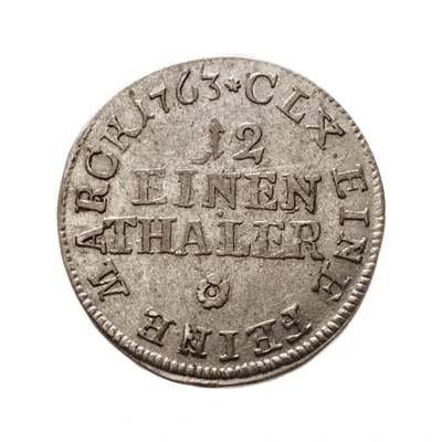 1⁄12 Thaler - Henry XI back