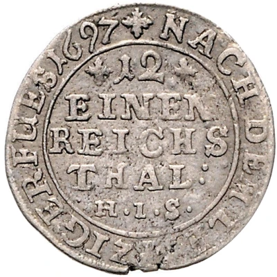 1⁄12 Thaler - Jobst Edmund of Brabeck back