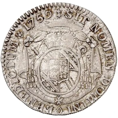 1⁄12 Thaler - Ludwig Constantin von Rohan-Guéménée back