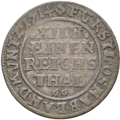 1⁄14 Thaler - Charles of Lothringen back