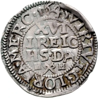 1⁄16 Thaler - Frederick III back