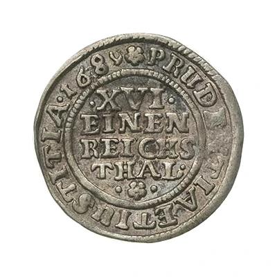 1⁄16 Thaler - Jobst Edmund of Brabeck back