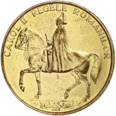 12 Ducat - Carol II Pattern front