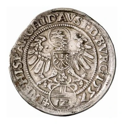 12 Kreuzer ⅙ Reichsthaler - Ferdinand I Vienna back