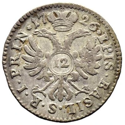 12 Kreuzer - Johann Konrad II von Reinach-Hirzbach back