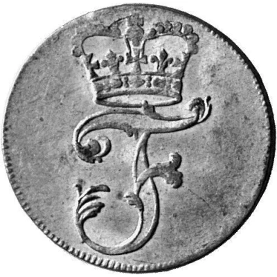 12 Pfennigs - Frederick of York front