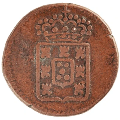 12 Réis - Maria II Goa front