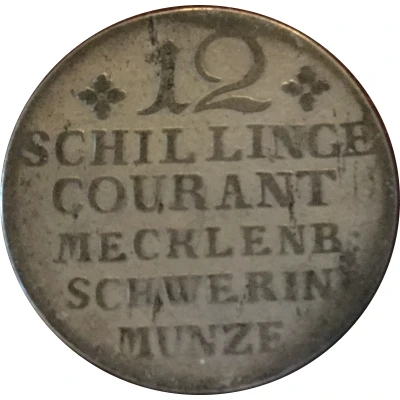 12 Schillinge Courant - Frederick II back