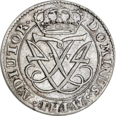 12 Skilling Dansk - Frederik IV front