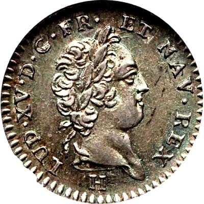 12 Sols - Louis XV front