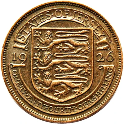 1⁄24 Shilling - George V back